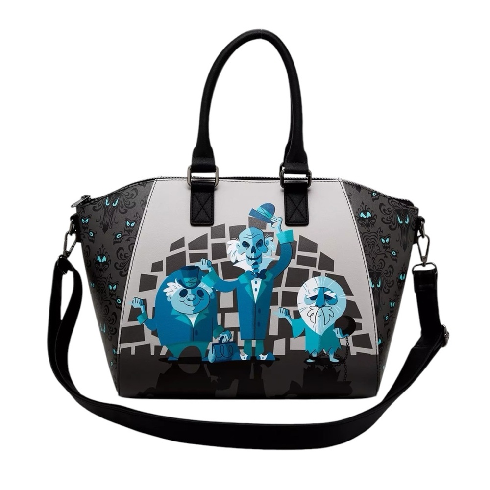 NEW Loungefly Disney The Haunted Mansion Hitchhiking Ghosts Satchel Crossbody